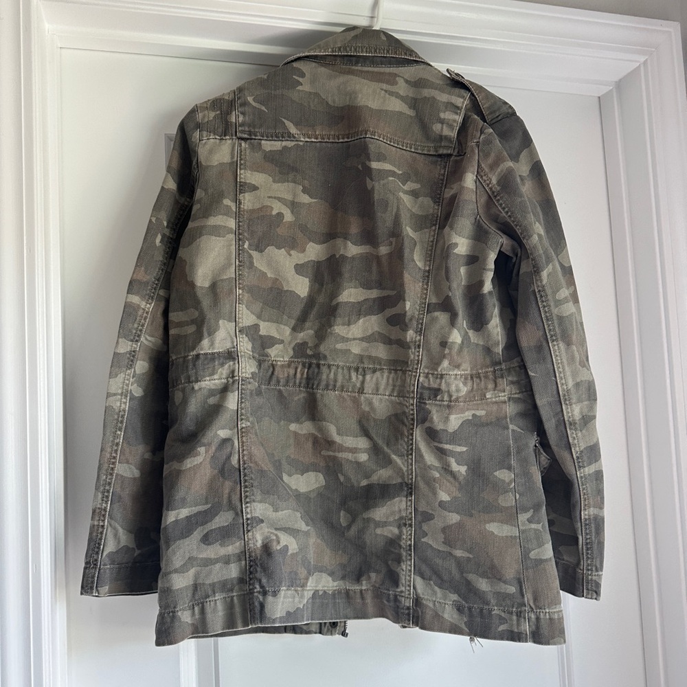 Hippie Laundry Camo Jacket Utility Jacket Size Me… - image 1